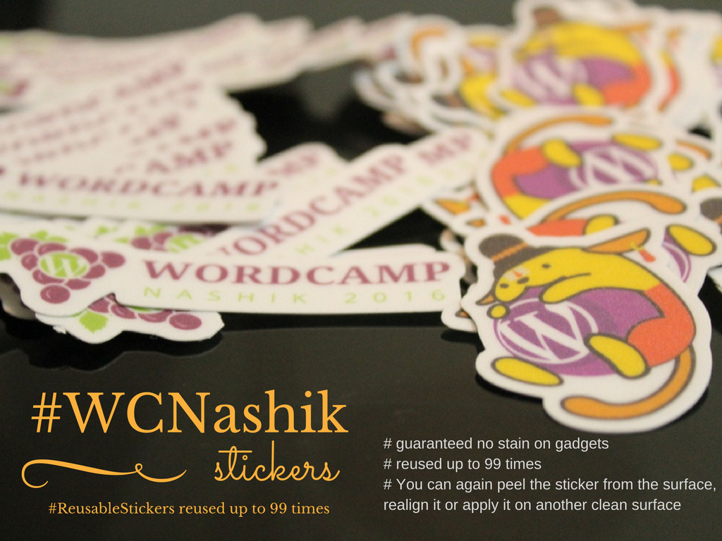 #WCNashik Stickers
