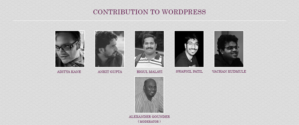 Contribution to WordPress